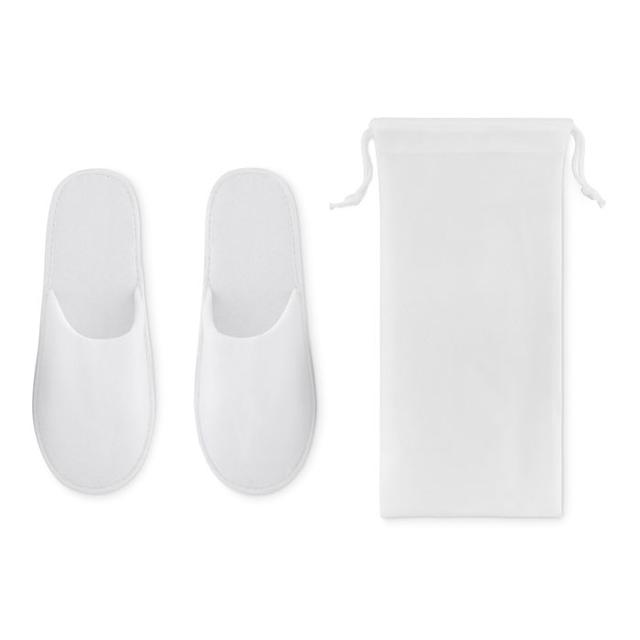 Paire de pantoufles & pochette FLIP FLAP