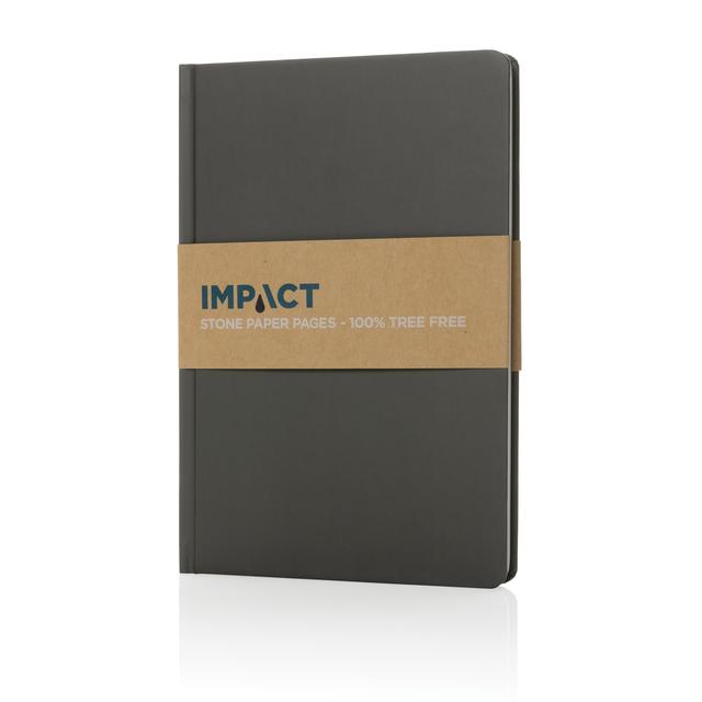 Carnet A5 à couverture rigide en papier de pierre IMPACT