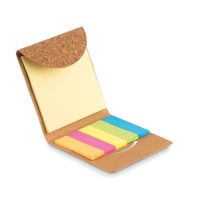Bloc-notes couv. en liège FOLDCORK