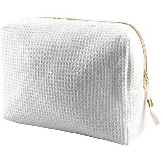 Trousse coton gaufré