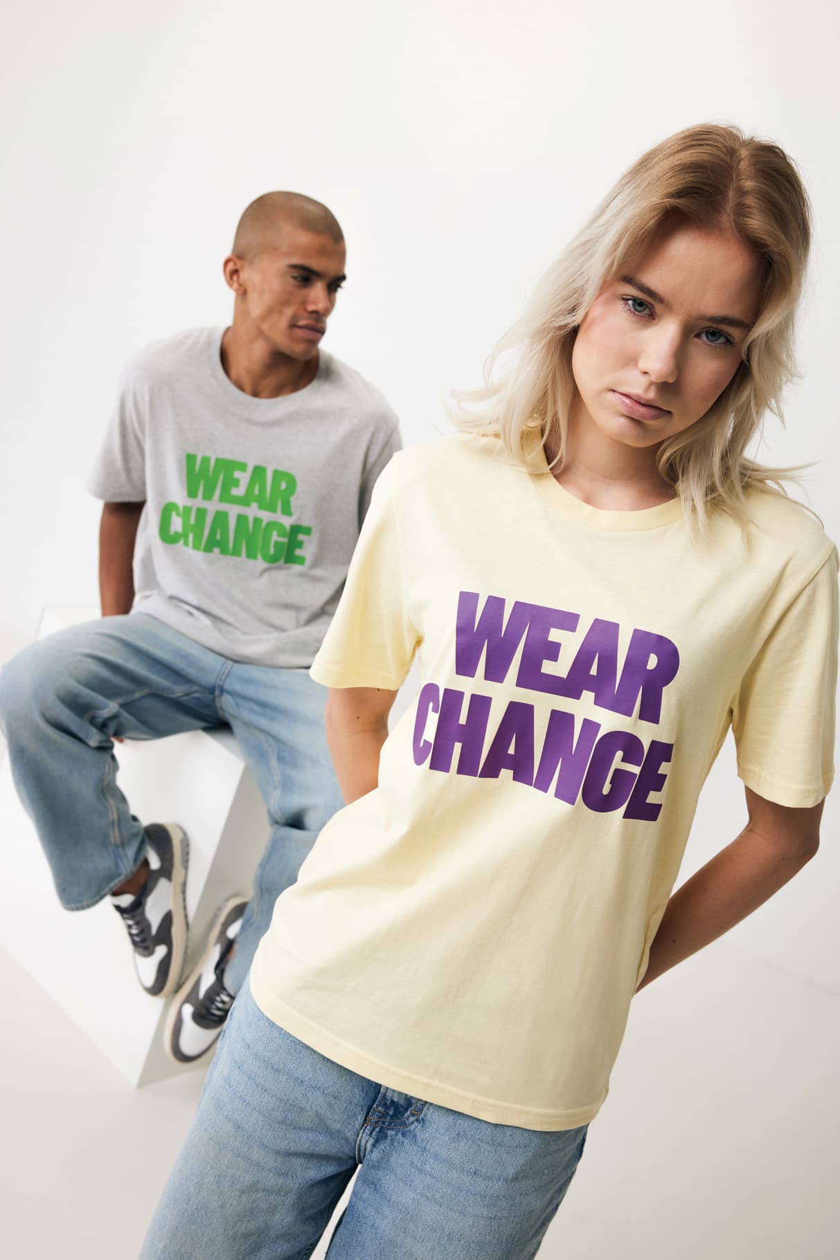 T-shirt léger en coton recyclé Iqoniq Sierra