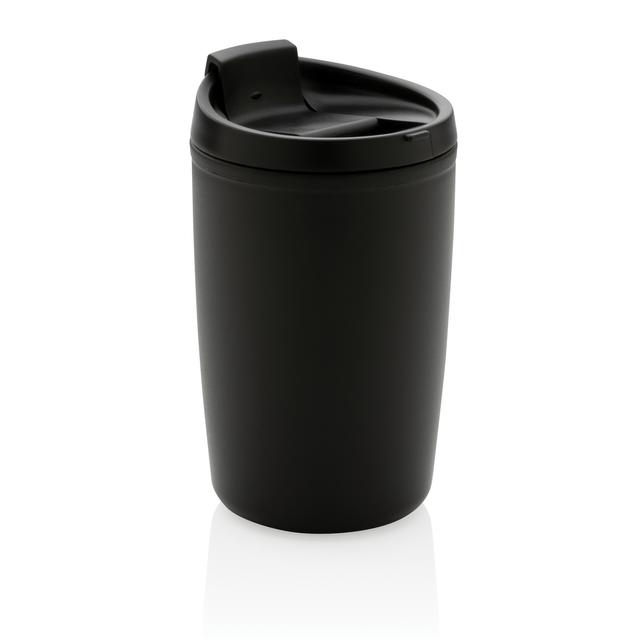 Mug en PP recyclé GRS avec couvercle à bascule