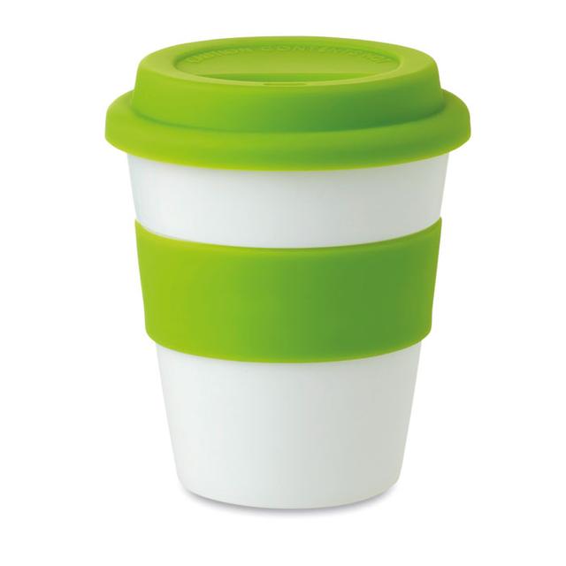 Gobelet PP, couvercle silicone ASTORIA