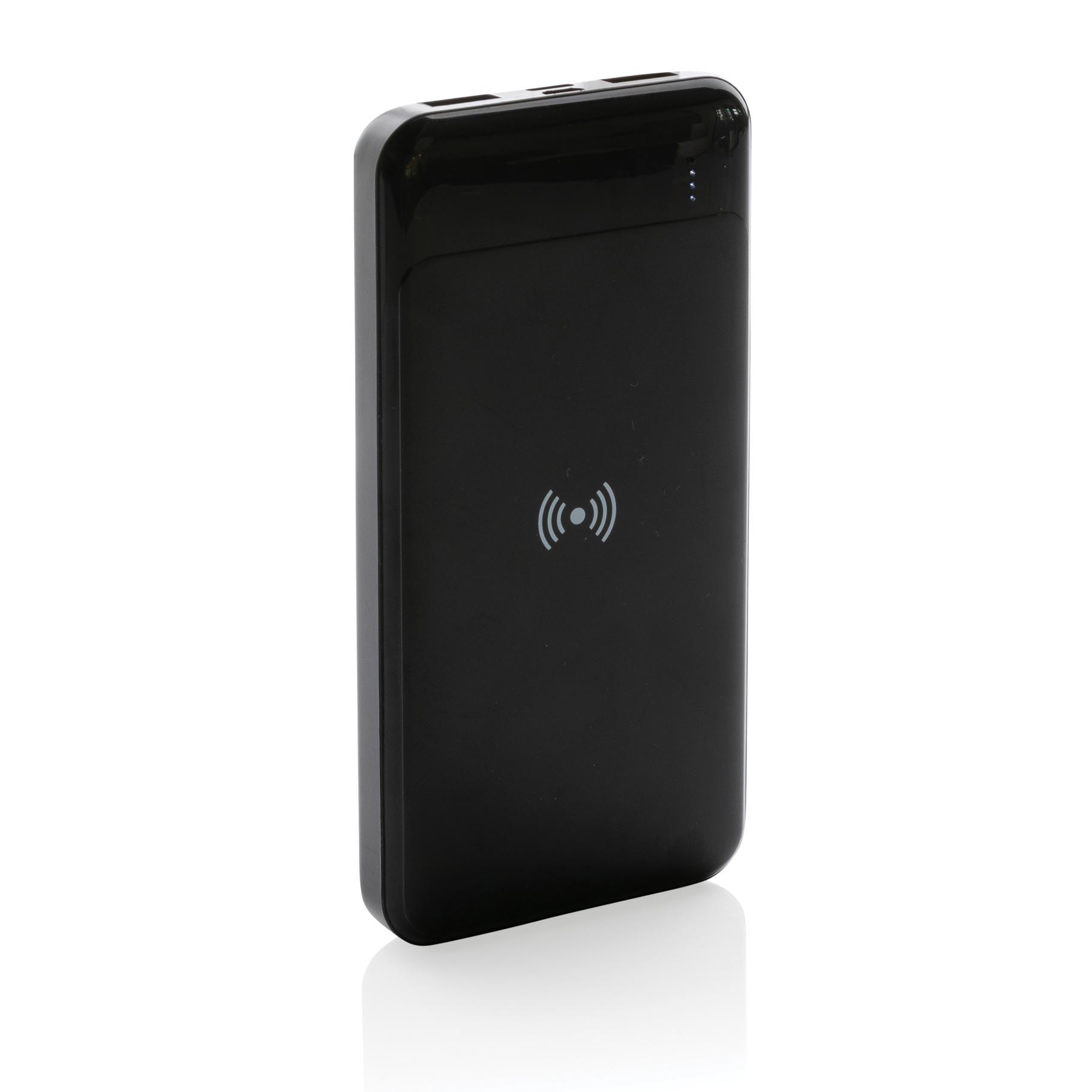 Powerbank 8000 mAh avec induction en plastique recyclé RCS