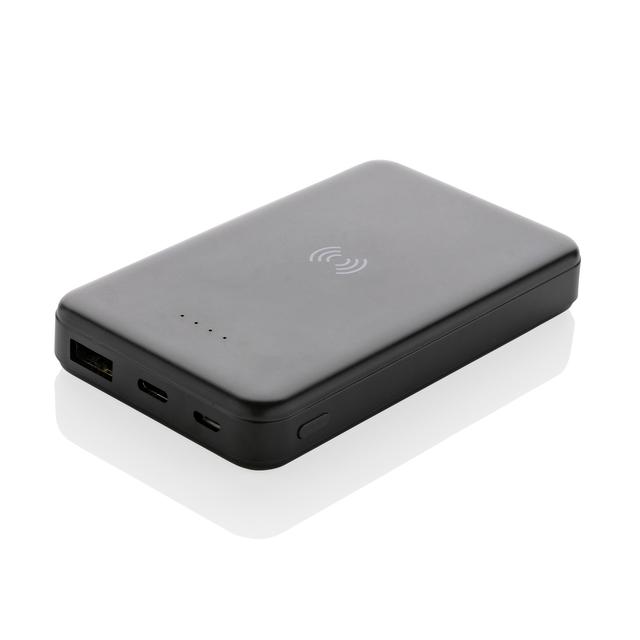 Powerbank 5000mAh avec induction 5W en plastique recyclé RCS
