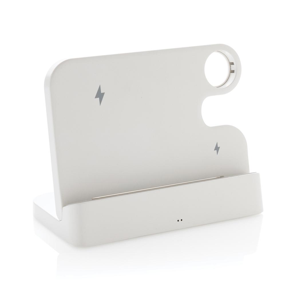 Double chargeur 15W en plastique RCS avec emplacement iWatch