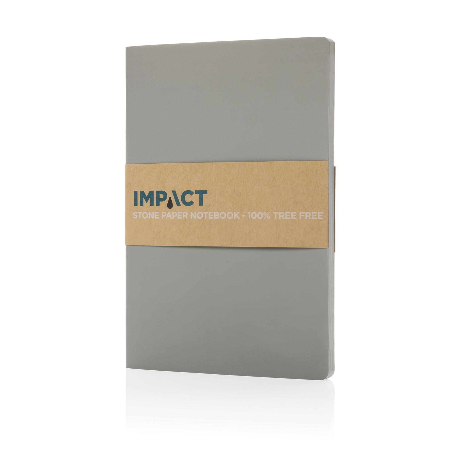 Carnet A5 à couverture souple avec papier minéral IMPACT