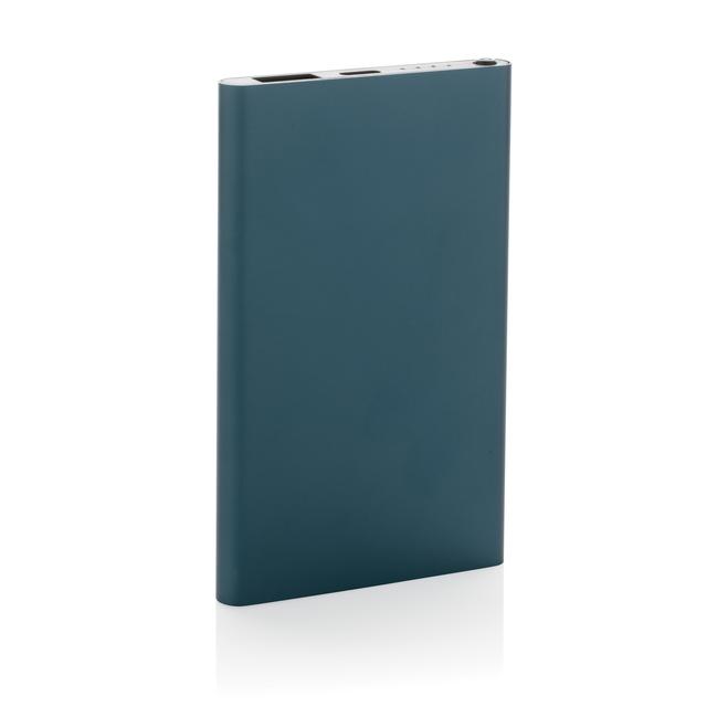 Powerbank 4000mAh en plastique recyclé/aluminium RCS