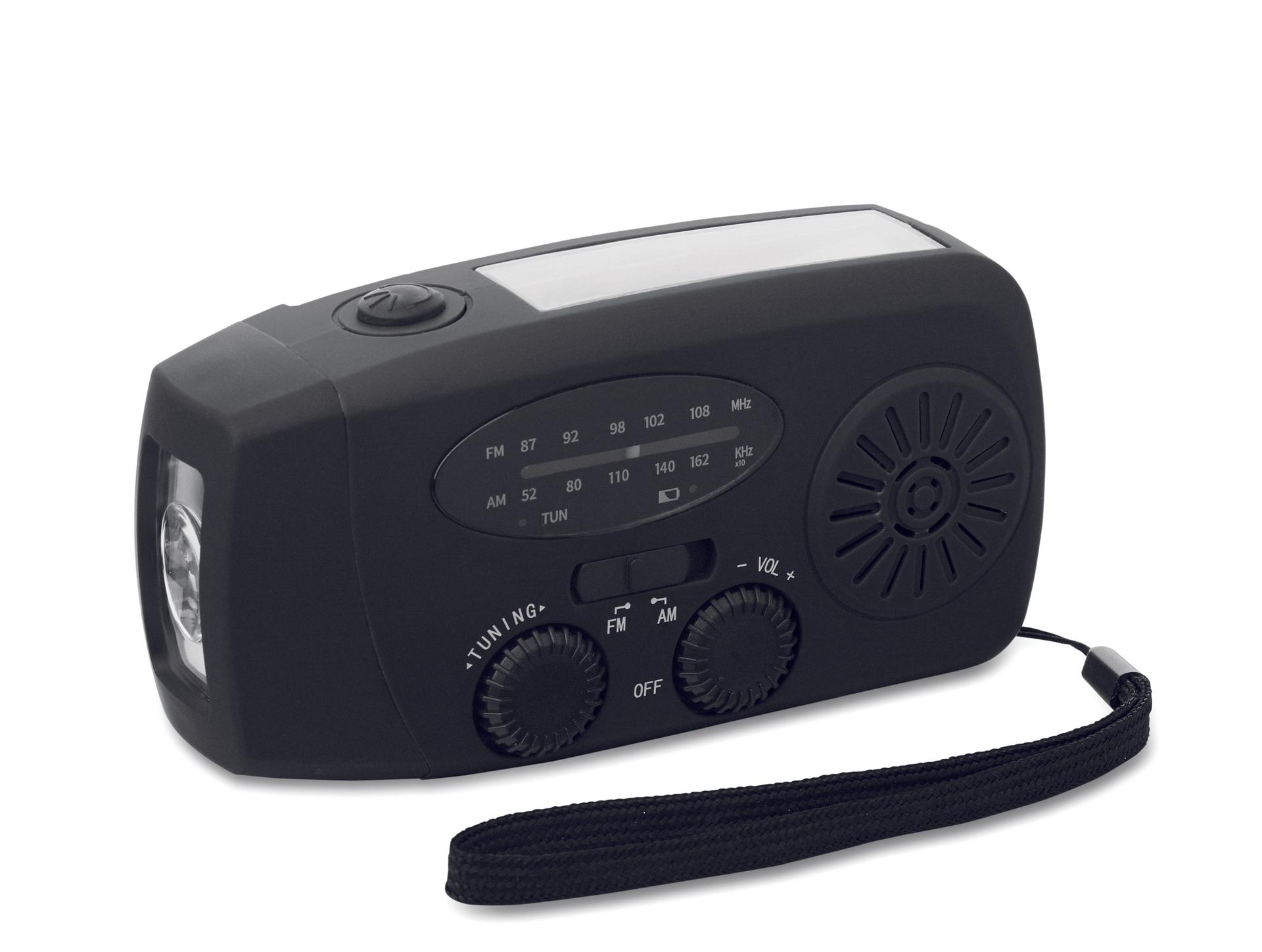Radio portable avec torche LED ONDA