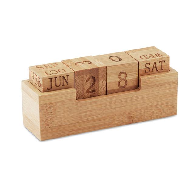 Calendrier en bambou KARENDA
