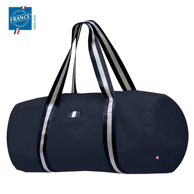 Sac Polochon en coton, fabriqué en France