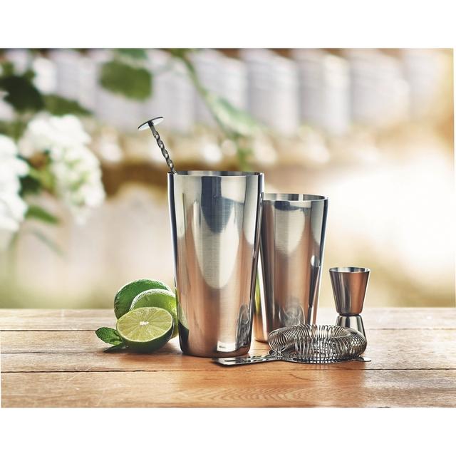 Set pour cocktail en inox BOSTON