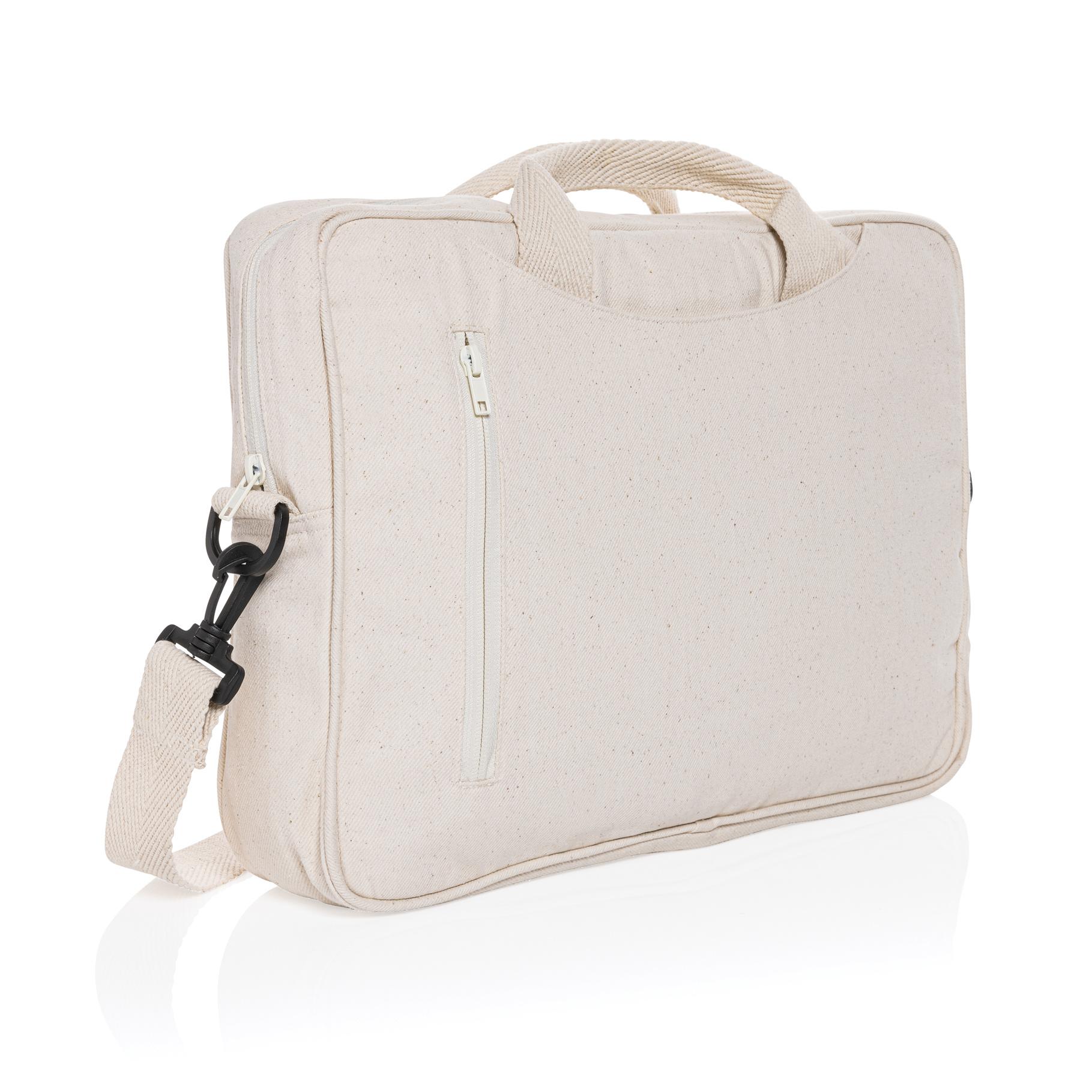 Sacoche ordinateur 15,4'' en coton recyclé AWARE™ Laluka