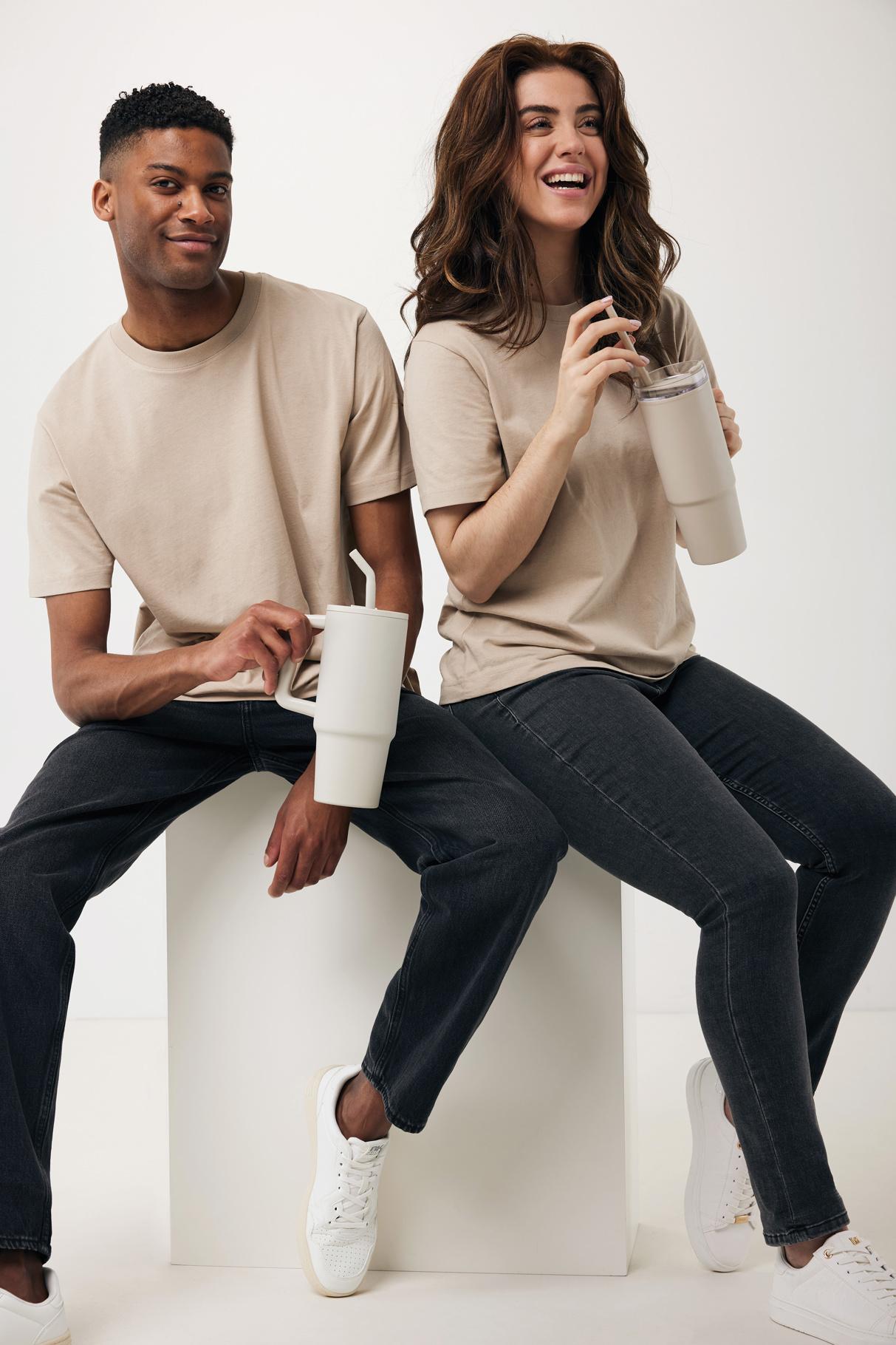 T-shirt coupe décontractée en coton recyclé Iqoniq Kakadu