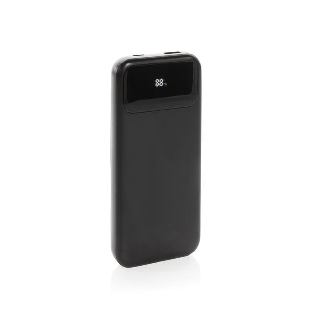 Powerbank 10.000mAh en plastique RCS avec câbles Turbopack