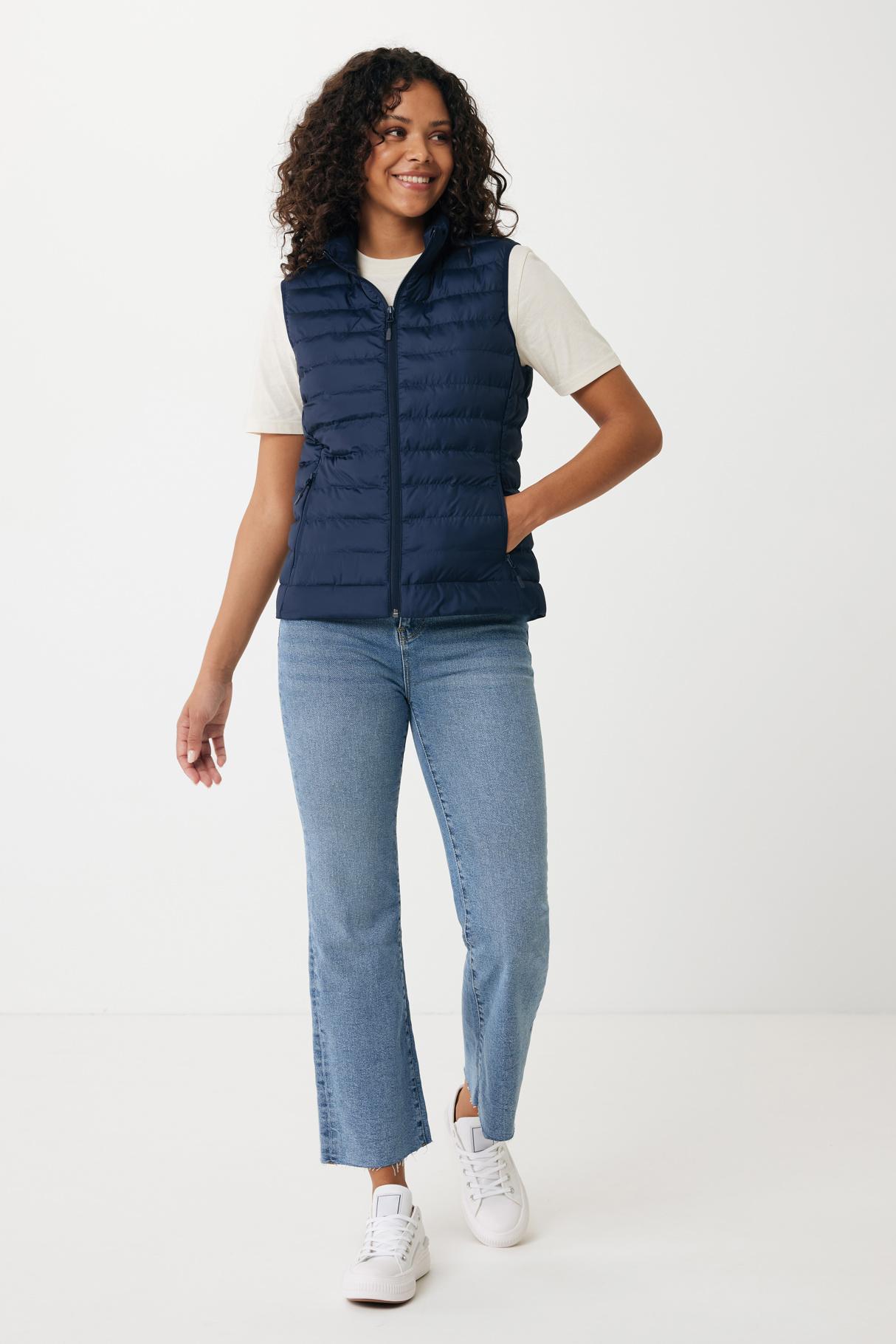 Bodywarmer femme en polyester recyclé Iqoniq Meru