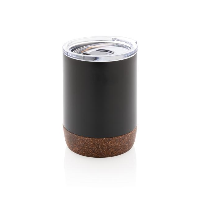 Petite tasse à café en liège et acier recyclé RCS