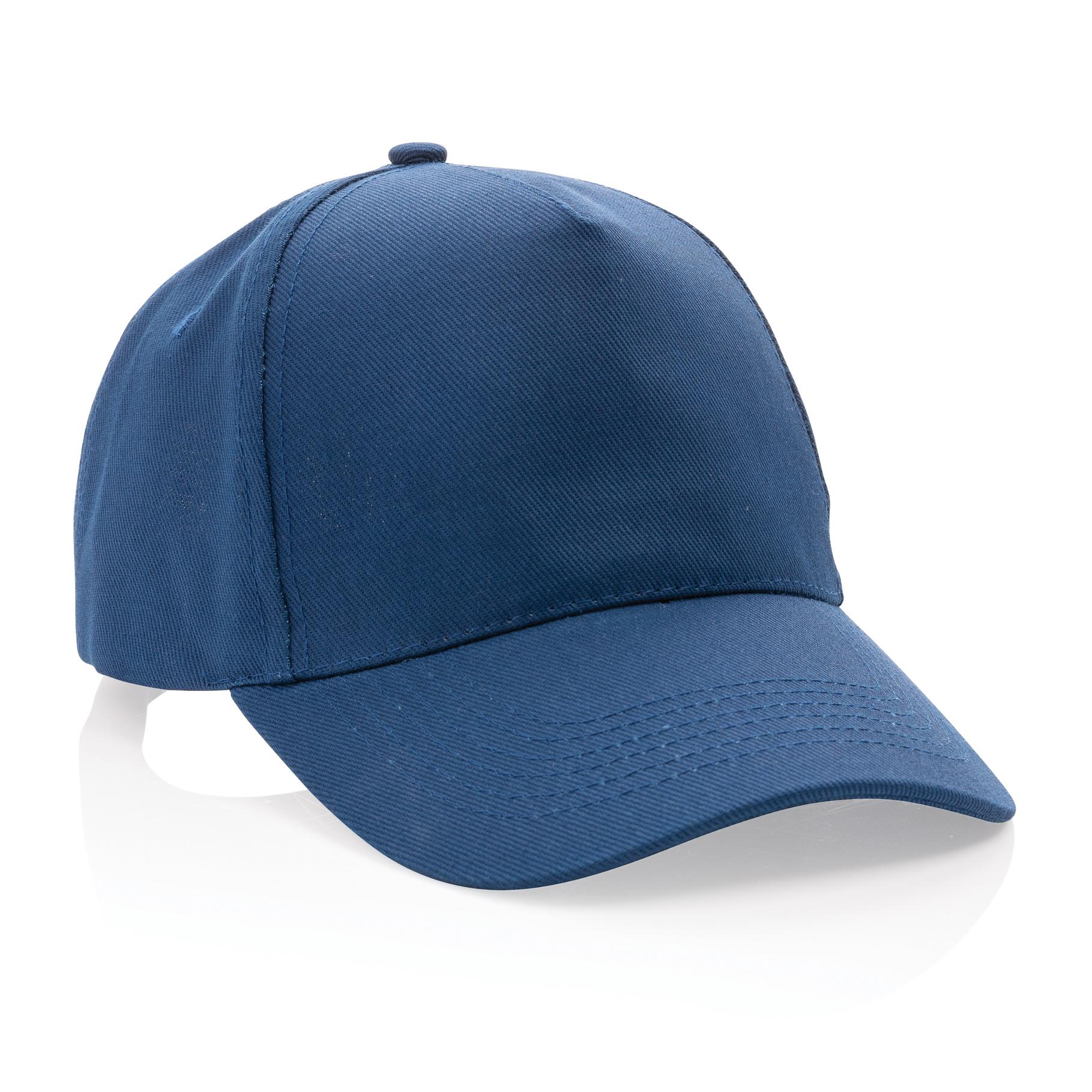 Casquette 5 panneaux en coton recyclé 280gr IMPACT