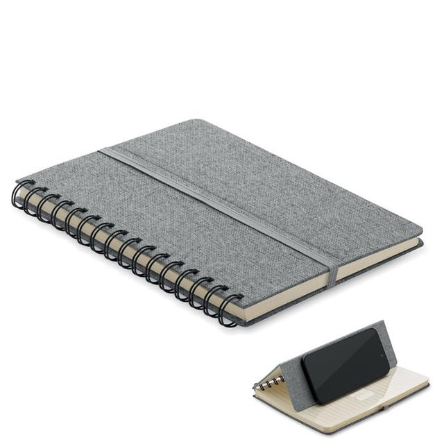 Cahier A5 support de téléphone STRATA