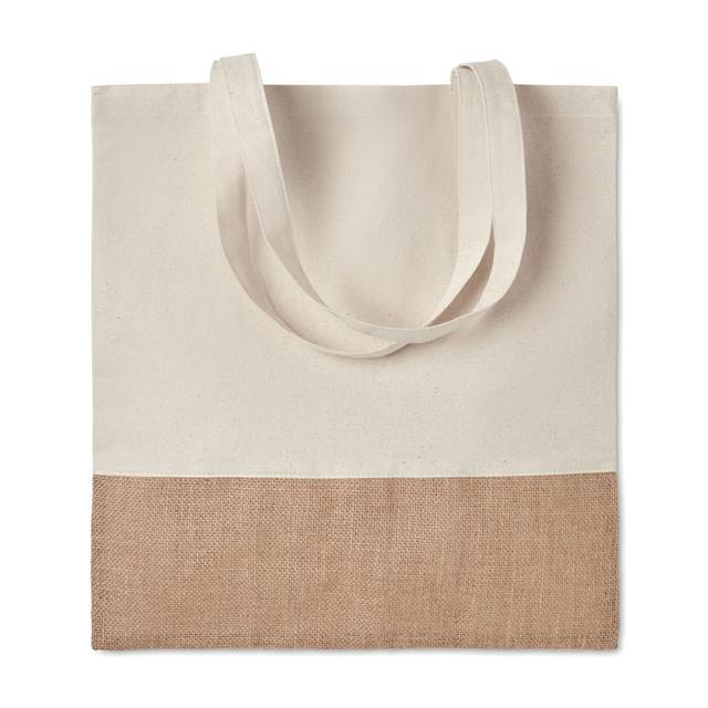 Sac à provisions avec jute INDIA TOTE
