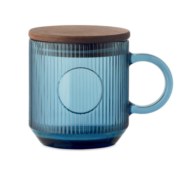 Mug en verre strié 300ml VITRIO MUG