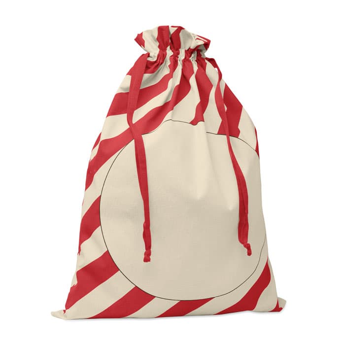 Grand sac coton Père Noël LAUKKU