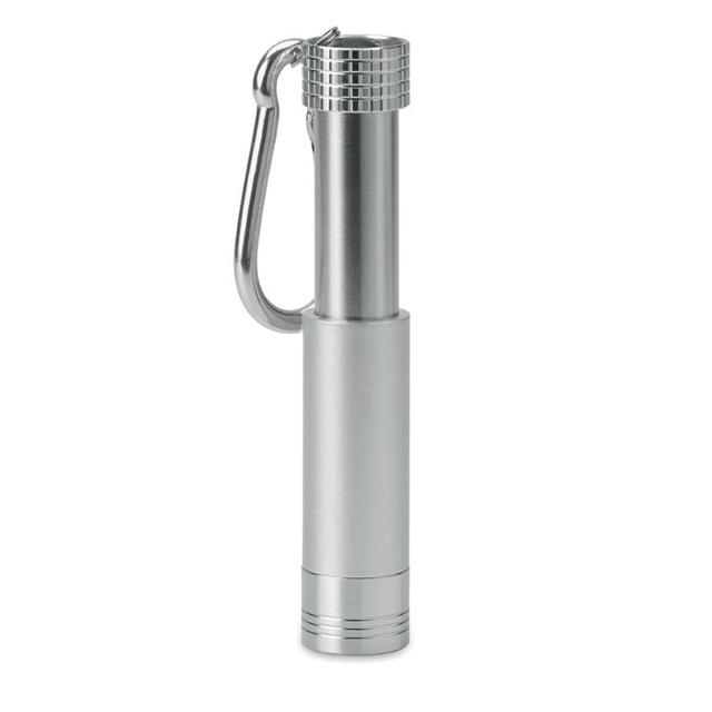 Porte-clés LED en alu /ABS POP LIGHT