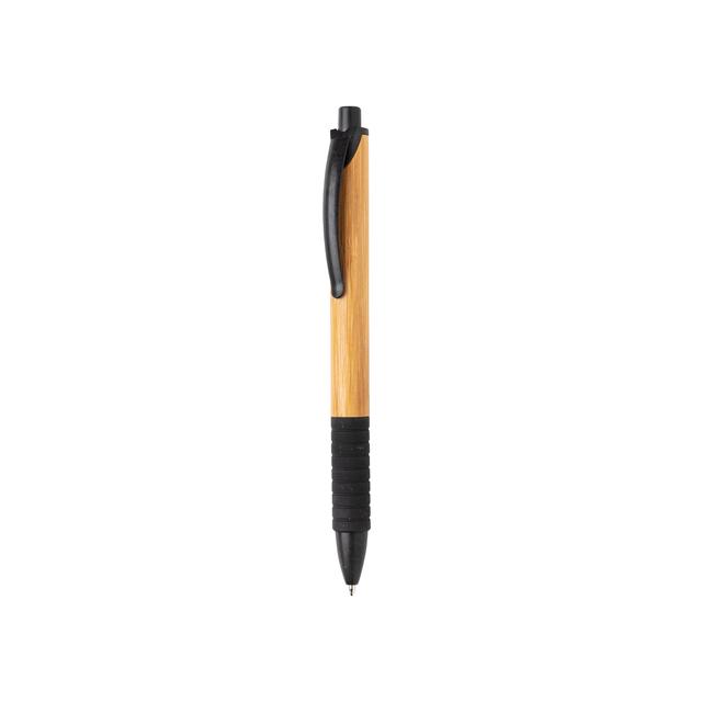 Stylo en bambou et fibre de paille
