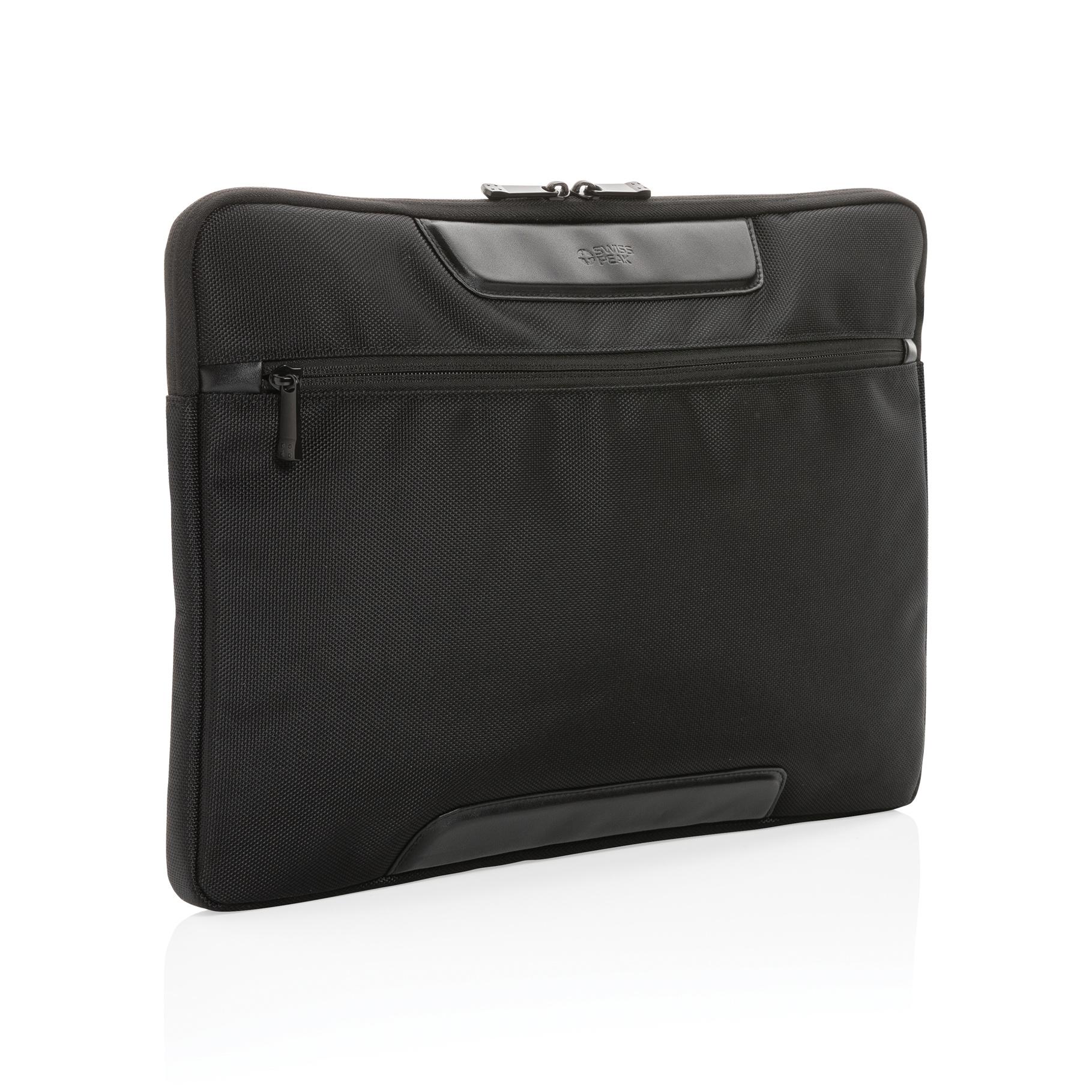Pochette ordinateur 15.6" Swiss Peak Voyager en rPET AWARE™