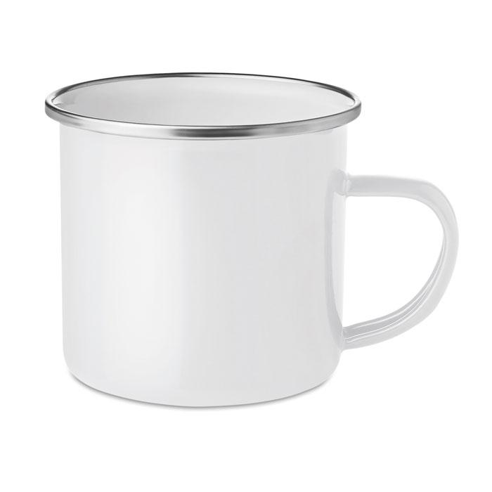 Mug émaillé pour sublimation PLATEADO
