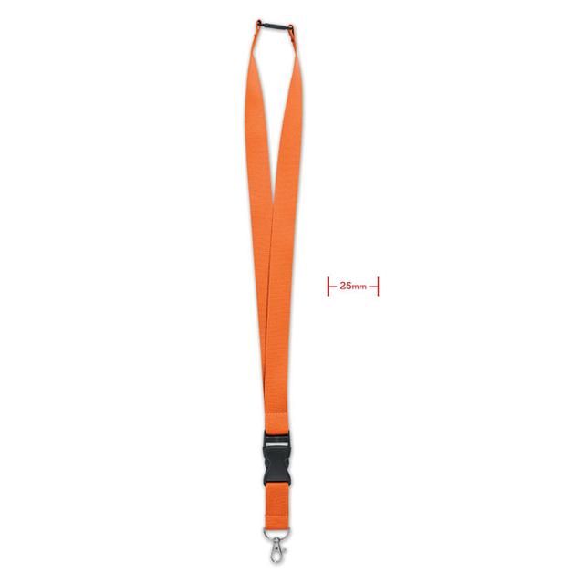 Lanyard crochet métal 25mm WIDE LANY