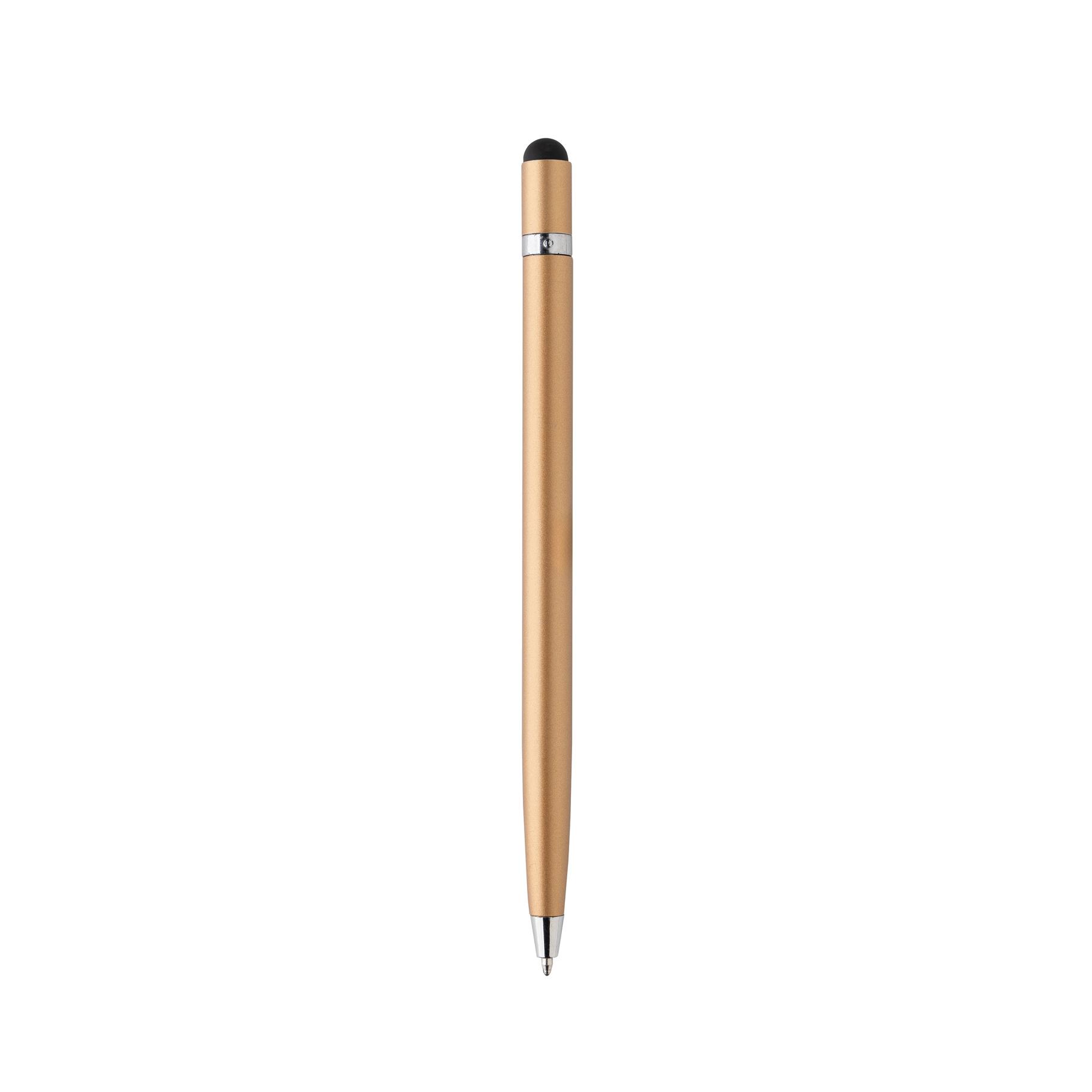 Stylo stylet en métal épuré
