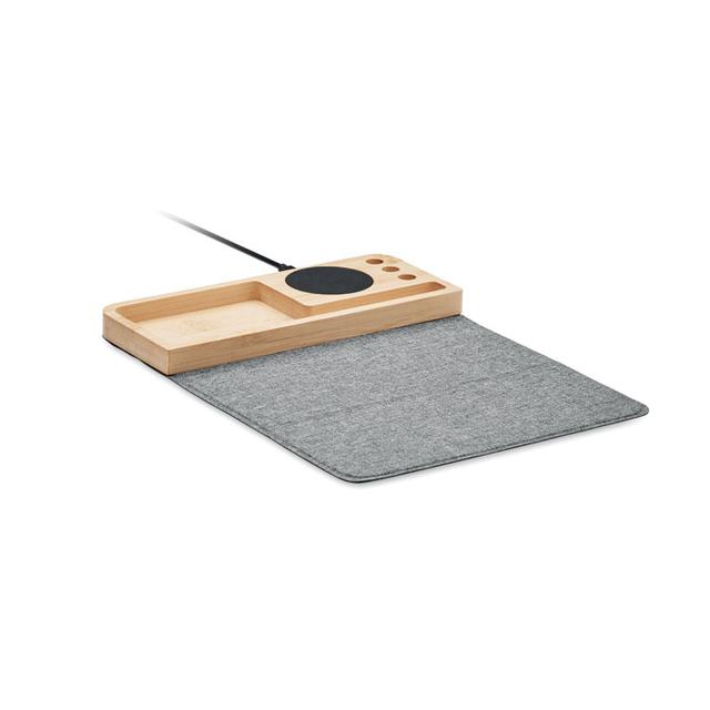 Chargeur sans fil bambou 15W PANDU