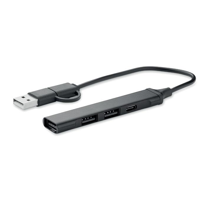 Hub USB 4 ports 19 cm CURRENT