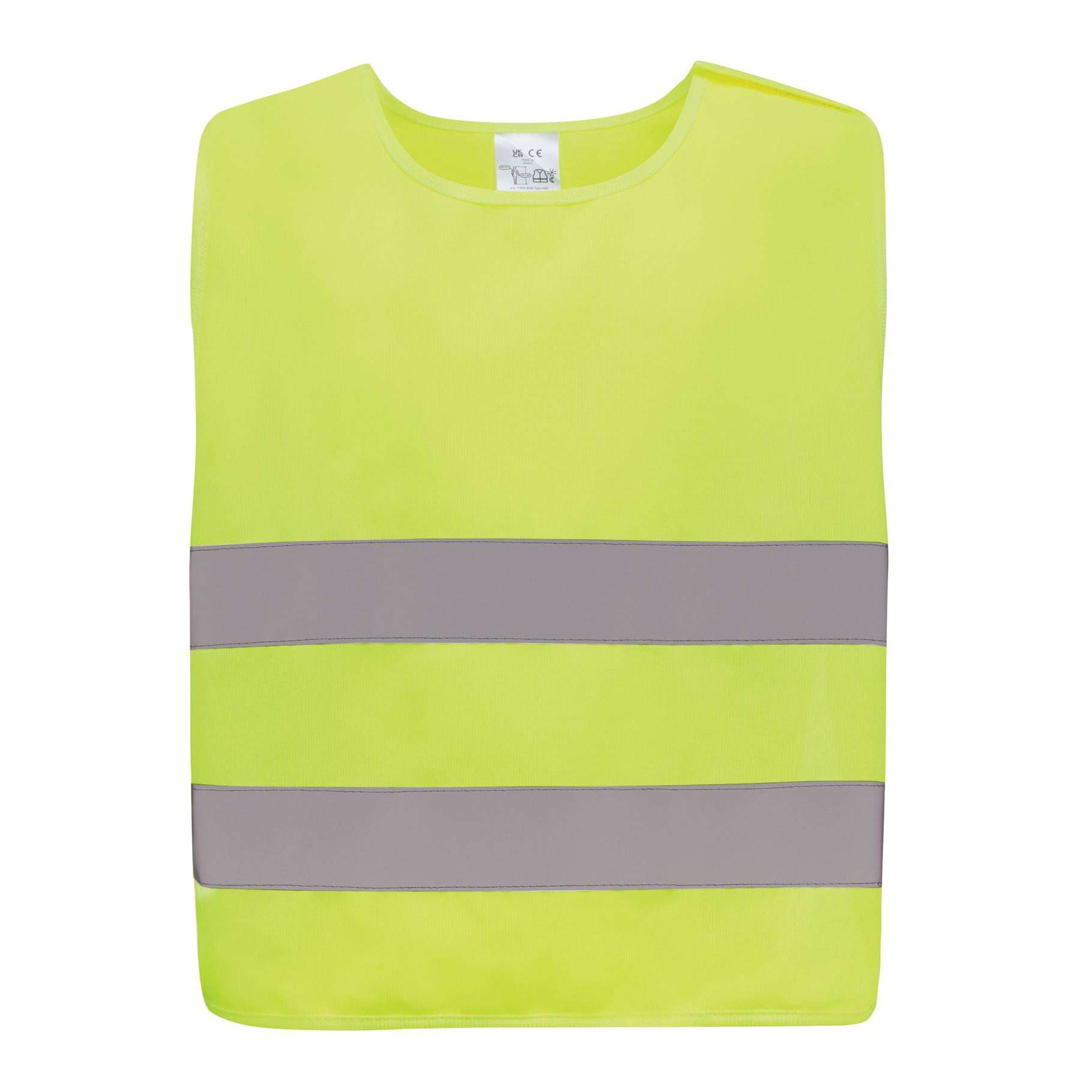 Gilet haute visibilité de signalisation en rPET GRS 7-12 ans
