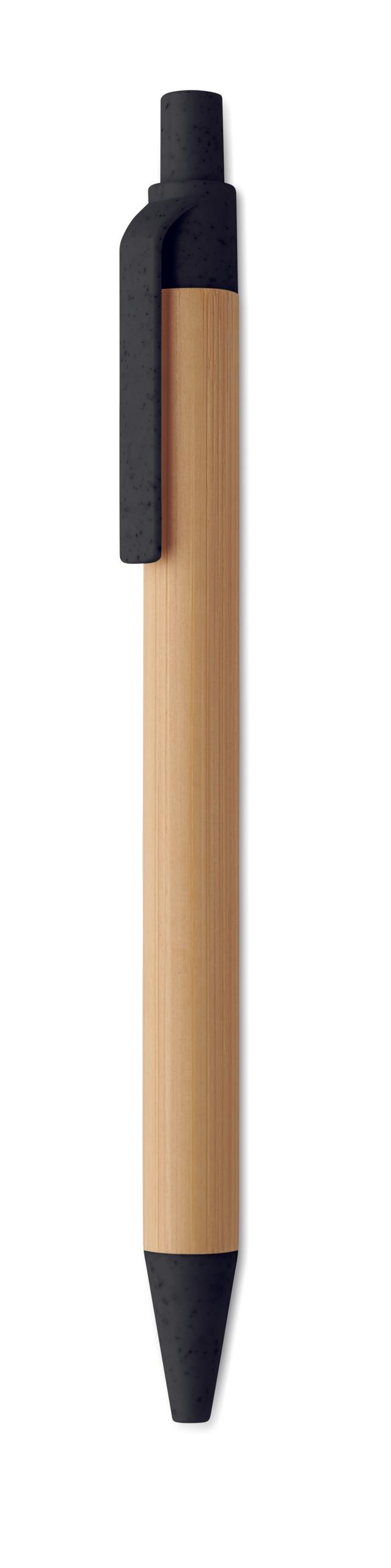 Stylo à bille en bambou ITEA COLOUR