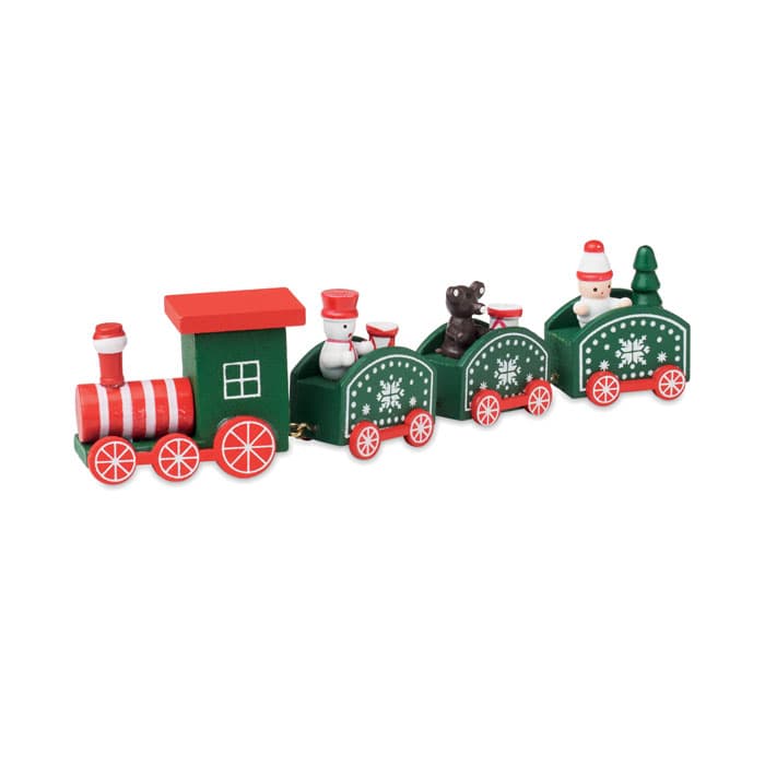 Train de Noël en bois JUNA