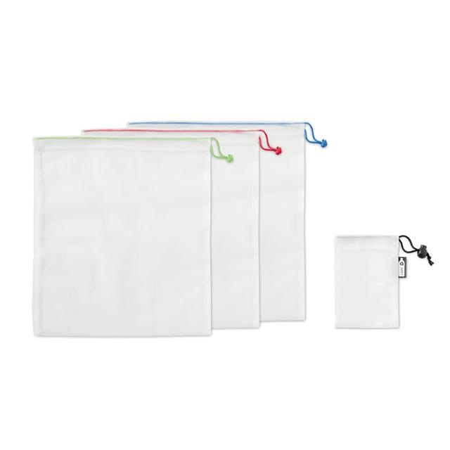 Lot de 3 sacs  en RPET VEGGIE SET RPET