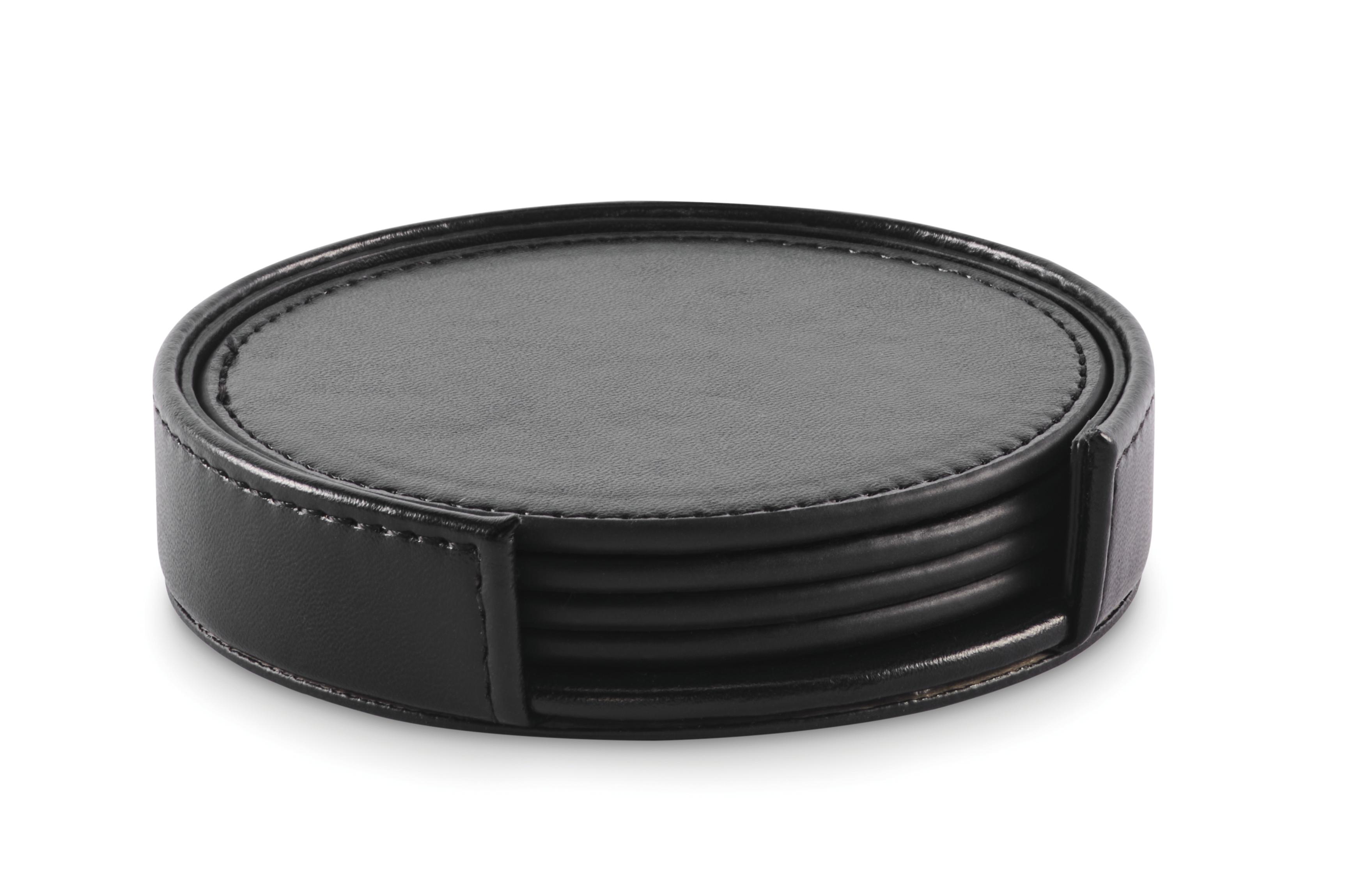 Lot de 4 sous-verres en PU POSA SET