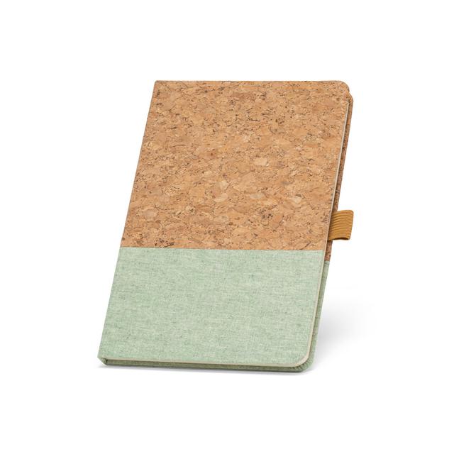 Carnet A5 liège et lin KLEE
