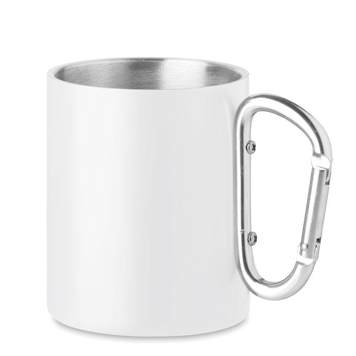 Mug en métal anse mousqueton AROM