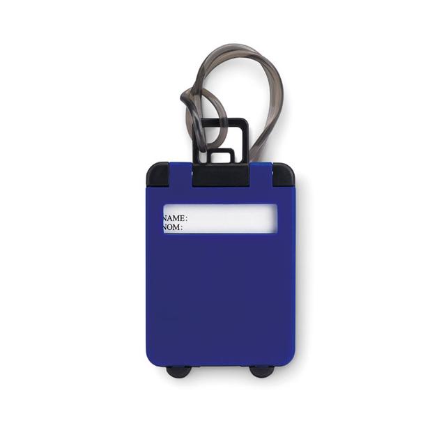 Étiquette de bagage en plastiq TRAVELLER