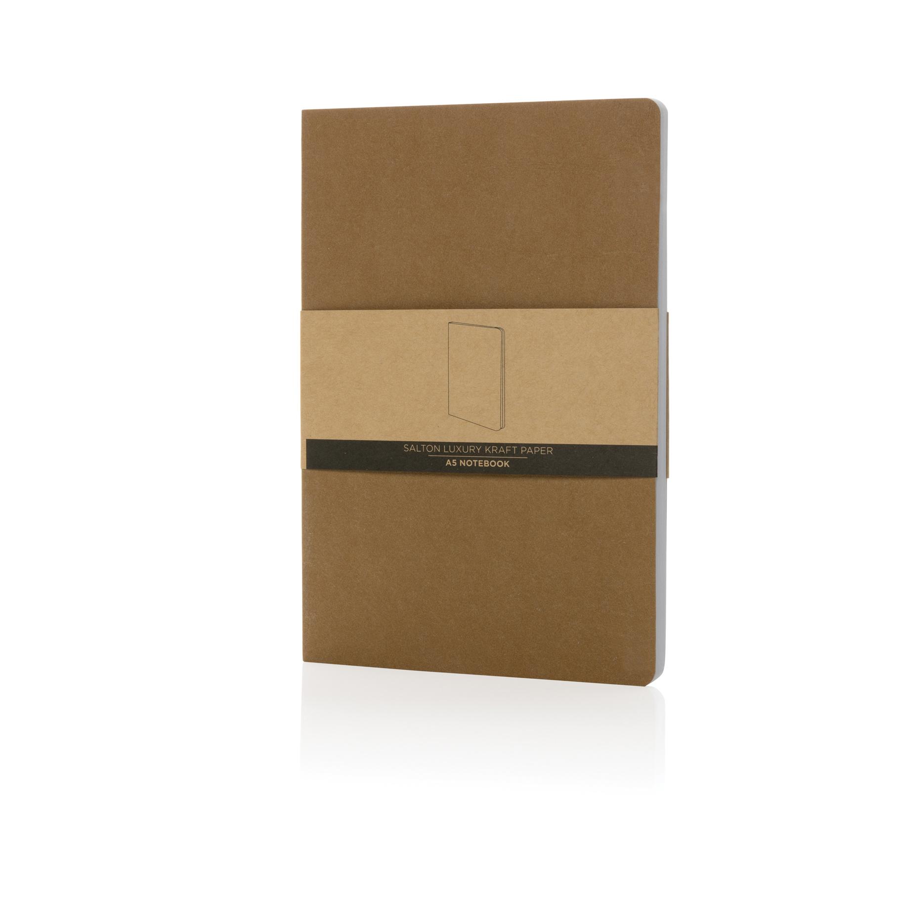 Cahier A5 en papier kraft Salton