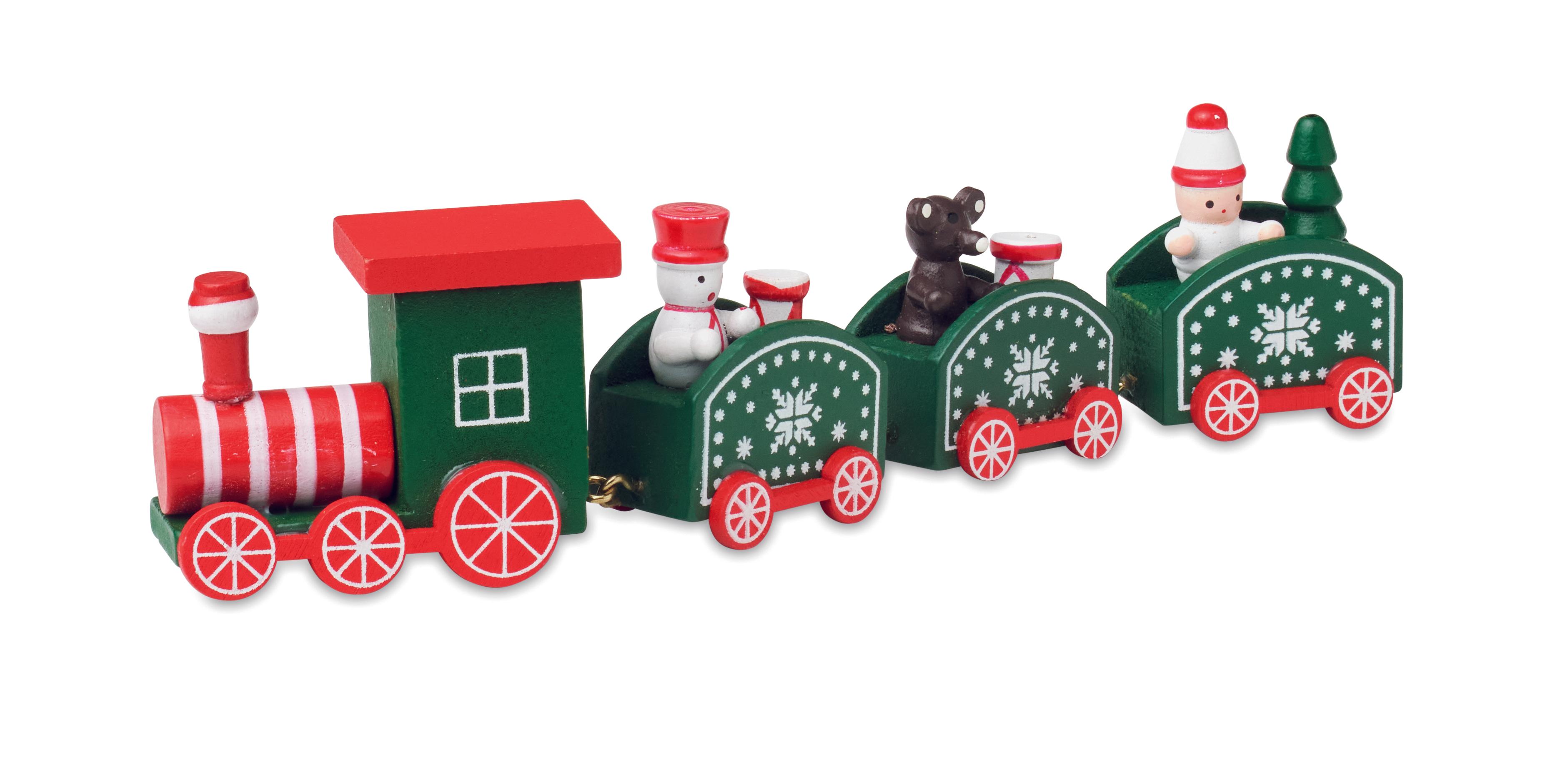Train de Noël en bois JUNA