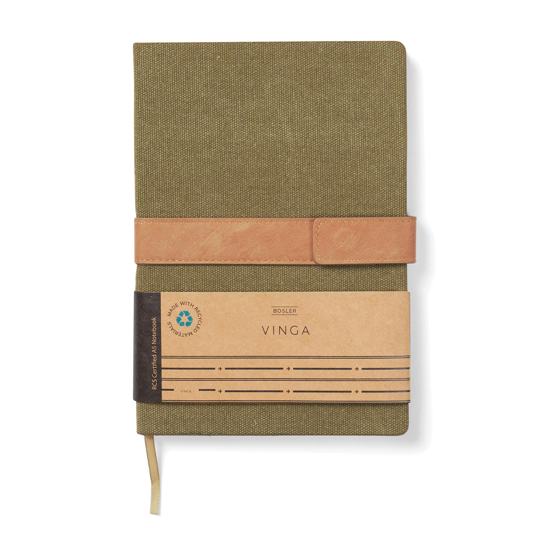 VINGA Carnet de notes en toile recyclée RCS Bosler