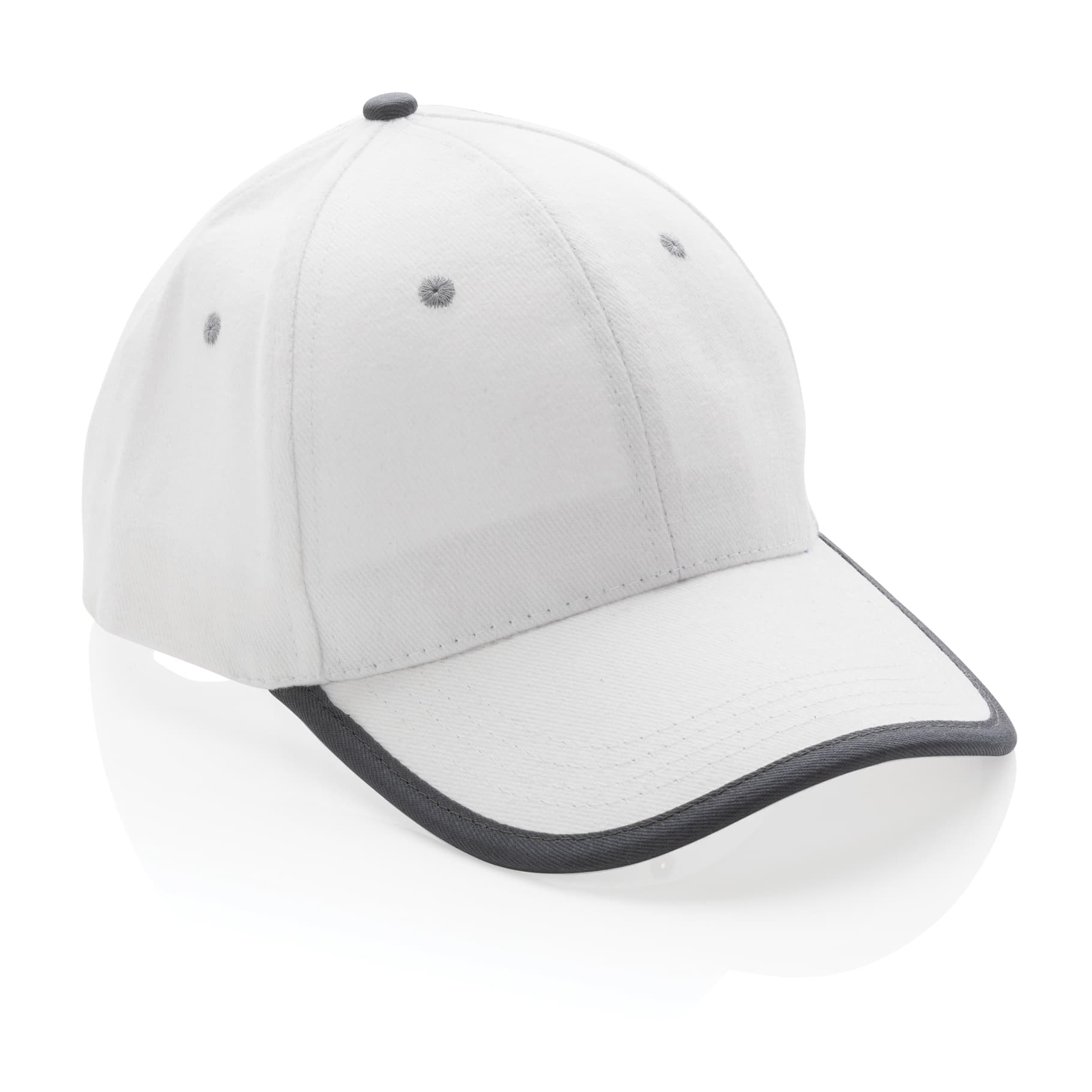 Casquette contraste 6 panneaux coton recyclé Impact AWARE™
