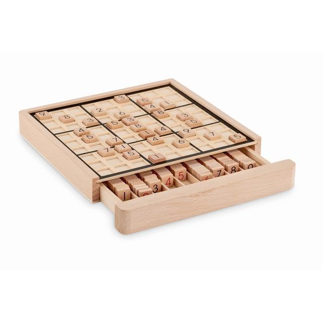 Jeu de plateau sudoku en bois SUDOKU