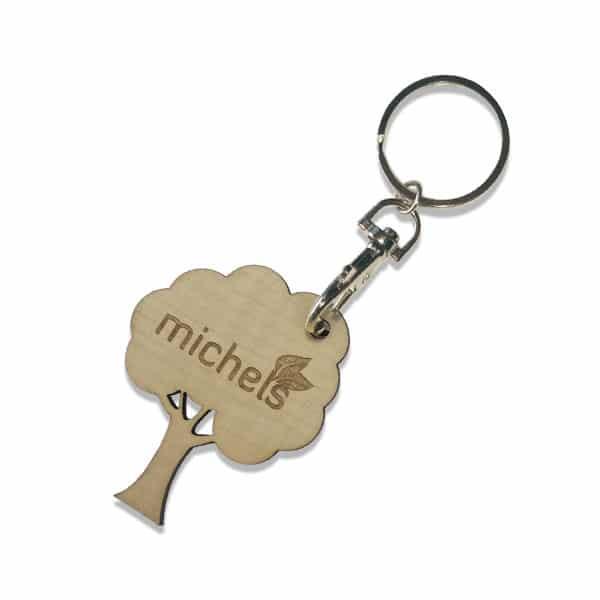 porte clés en bois sur-mesure