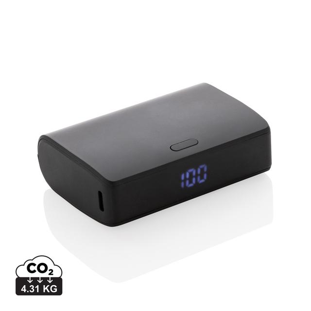 Powerbank 10000mAh charge rapide, plastique RCS, Flashcharge