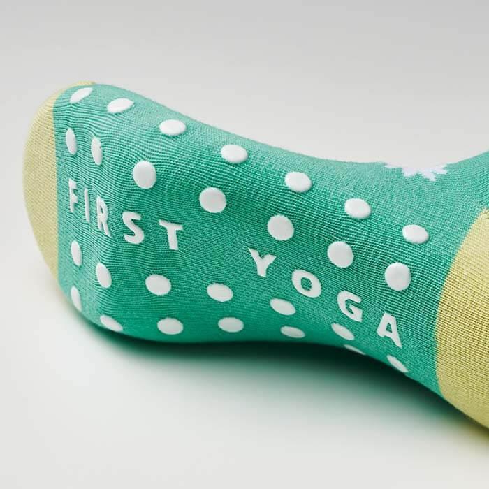 Nos chaussettes antidérapantes sont spécialement conçues pour le yoga et le pilates